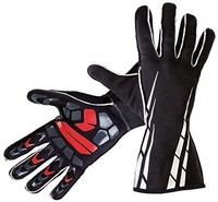 Gants de course en Silicone certifié SFI 3.3/5, avec poignée de flamme ignifuge, Logo personnalisé