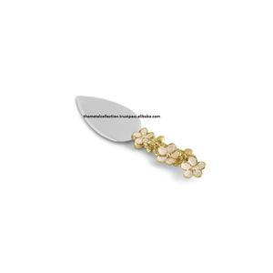 Planche à fromage en fleur de cerisier avec couteaux, épandeur outil de cuisine planche à découper créative marbre Design Antique planche à découper en marbre - Product Image 3