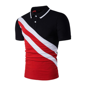 Polo de Hombre con Patrón Sólido, Tallas Grandes, Logotipo Personalizado, Material de Poliéster/Algodón para Invierno - Product Image 4
