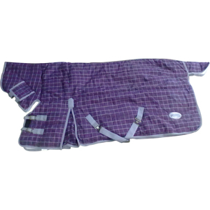 冬季稳定黑色地毯的道岔马毯; 美元8尺寸5'3 5'6 5'9 6'0 6'3 6'6 6'9 7'0 - Product Image 4