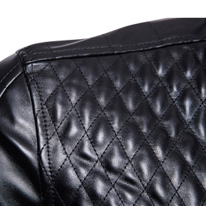 Chaqueta de cuero auténtico para adultos, chaqueta de moda desgastada en diferentes colores, 100% - Product Image 4