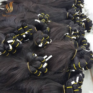 ผมดิบคุณภาพสูงเวียดนามผมกำหนดสีเองได้เครื่องบริสุทธิ์ทำ100% หนังกำพร้าแบบสองชั้น - Product Image 4