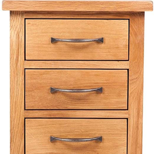 Natural Wood Solid Wood Modern <b>Minimalist</b> Nightstand <b>Bedside</b> <b>Table</b> with Drawers Bedroom Furniture Set - Product Image 1