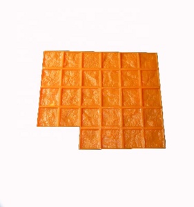 Molde de estera estampado de hormigón <span class=keywords><strong>con</strong></span> textura variada personalizada para decoración de jardín - Product Image 6