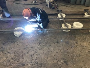 Almacén prefabricado estructural de acero, materiales de construcción, almacén de estructura de acero de varias alturas, estructura de acero soldado - Product Image 2