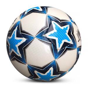 Ballon de football de taille et de poids officiels, ballon de football en PVC avec logo personnalisé imprimé, ballon de football et ballon de soccer - Product Image 4