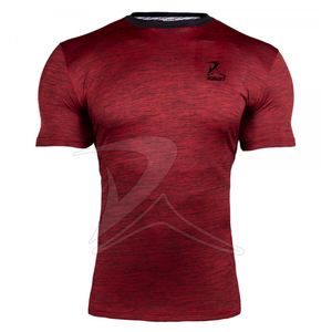 เสื้อยืดผู้ชายคุณภาพสูง คอโอ แขนสั้น ติดกระดุมครึ่งตัว ดีไซน์เรียบง่าย สีพื้น ไซส์ใหญ่ แบบรัดรูป ตัดต่อสี - Product Image 3