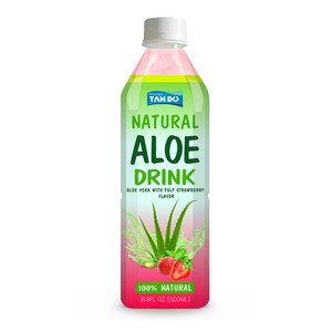Boisson à l'aloe vera Tan Do 250ml 10 brix avec pulpe, saveurs tropicales, prix compétitif, échantillon gratuit, support de conception, bouteille - Product Image 2