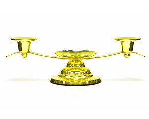 Candelabro decorativo para boda, soporte de Metal para velas - Product Image 1