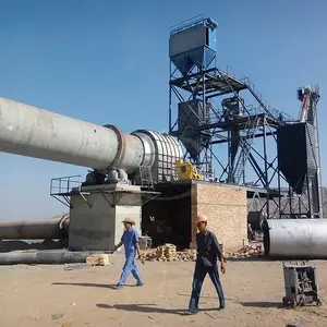 Ligne de traitement de ciment Mgo, usine de Production de calfeutrage rotatif, Mini-four à chaux rapide pour vente