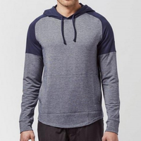 Sweat à capuche à fermeture éclair pour hommes, Logo personnalisé en molleton