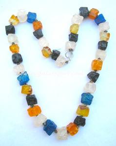 De primera calidad collar de ágata indio al por mayor de piedra de ágata collar - Product Image 6