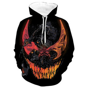 Felpe <span class=keywords><strong>con</strong></span> <span class=keywords><strong>cappuccio</strong></span> Unisex in poliestere <span class=keywords><strong>con</strong></span> stampa a sublimazione completa - Product Image 1