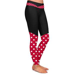 Leggings personnalisés en gros, inspirés de The Dots - Modèles Capri ou longueur complète - Product Image 3