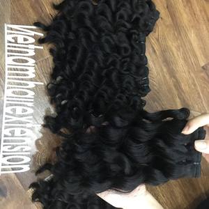 Extensiones de Cabello con Ondas Profundas, Doble Trama, 100% Cabello Virgen Remy de Vietnam, Longitud de 8 a 32 Pulgadas, Más Vendidas - Product Image 4