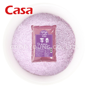 ไต้หวันเครื่องดื่มฮาลาลผง RTS เผือกผงรสสำหรับส่วนผสมชาฟอง - Product Image 4