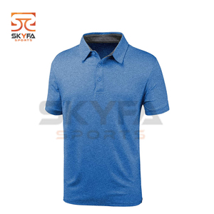 Polos de Golf personnalisés pour hommes, personnalisable avec Logo personnalisé, t-shirt de sport à séchage rapide - Product Image 4