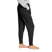 Pantalon de jogging en molleton pour femme, personnalisé avec logo et design, taille élastique à cordon, poches et broderie, idéal pour l'automne