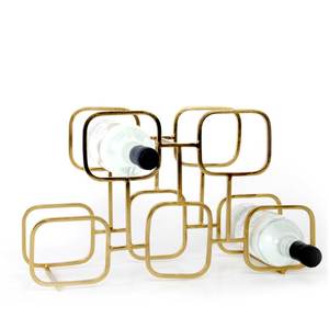 Porte-vin en métal de haute qualité 5 bouteilles pour bar et hôtels vin whisky bière stockage Barware - Product Image 1