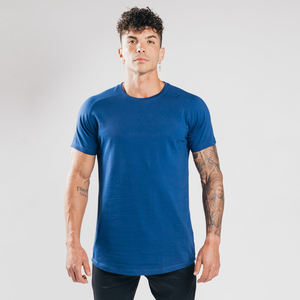 T-shirts d'été à manches courtes 100% coton pour hommes de haute qualité avec impression de logo personnalisé - Product Image 2