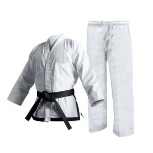 Uniforme de Taekwondo para artes marciales, material de algodón con logo personalizado, WTF - Product Image 2