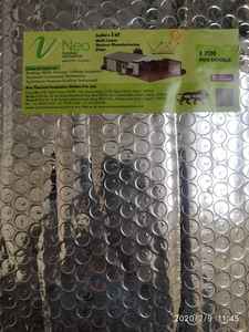 Moderne Neo 8mm D'épaisseur Simple Rouleau 48 Mètres Carrés En Aluminium Bulle Feuille D'isolation PE Thermique Matériau D'isolation Thermique 97% - Product Image 3