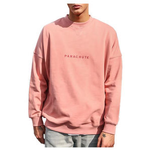 Sudadera lisa con cuello redondo para hombre, con logotipo personalizado, OEM, de fábrica - Product Image 3