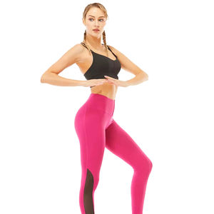 Conjuntos de gimnasio ecológicos transpirables de talla grande sólidos para mujer Ropa activa Ropa de yoga sin costuras para fitness - Product Image 6