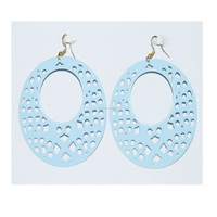 2026 liban bijoux décembre bleu patine électrolytique hibou boucles d'oreilles bijoux en aluminium boucles d'oreilles été vêtements bijoux