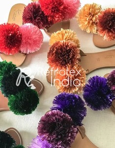 Pompones decorativos para el hogar al mejor precio - Product Image 2