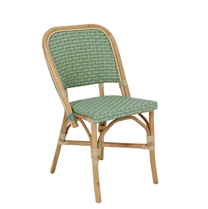 Mino-silla apilable para Bistro francés