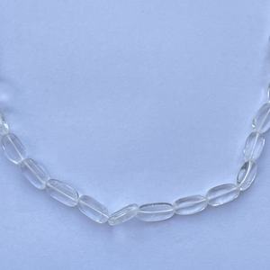 10mm 12mm 14mm Cristal Naturel Quartz Pierre Lisse Ovale Perlé Pierres Précieuses Collier Bijoux De Fabricant Fournisseurs En Gros - Product Image 2