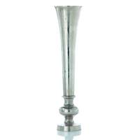 Vase à fleurs en aluminium plaqué or, grand vase à fleurs en forme de pilier pour la décoration de mariage, vases de sol hauts, collection moderne et élégante, vases à fleurs pour la maison, art
