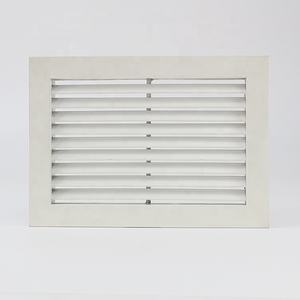 Rejilla de Ventilación de Retorno de Aire de Aluminio con Núcleo Fijo para HVAC, Diseño de Media Chevron - Product Image 3