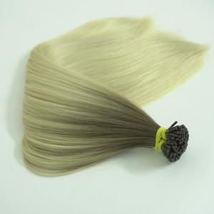 Wholesale 100% Virgin I Tip Human Hair Extensions Keratin Stick I Tip Cuticle Aligned I Tip Hair Extension - Product Image 2