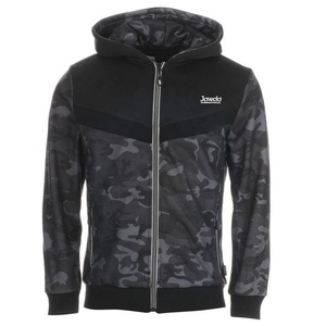 Wholesale 100% Cotton Manufacturer Custom Heavyweight 400gsm Regular Fit High Quality Winter Fleece Zipper-Up <b>Men's</b> Hoodie - Product Image 1