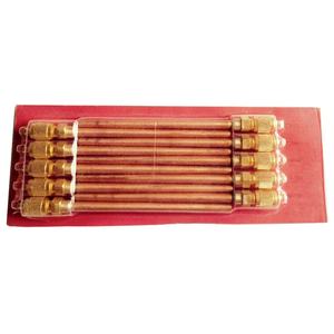 Precio de fábrica de alto grado HVAC R134A Latón 1/4 "Pulgadas Acceso de refrigeración y válvula de carga 100mm de longitud - Product Image 2