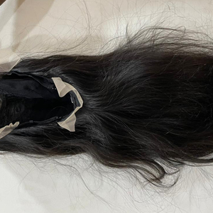 Pelucas frontales de encaje 13x6, cabello humano virgen indio Natural de alta calidad, pelucas de Color negro ondulado Natural, encaje transparente y suizo - Product Image 1