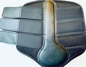 1 paire de chaussures de brossage cheval, en néoprène, rembourré, PROTECTION des jambes - Product Image 1