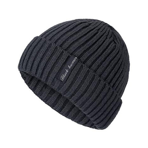 Sombrero de lana para hombre, gorro cálido de invierno, suave, cómodo, personalizado de alta calidad, logo personalizado - Product Image 1