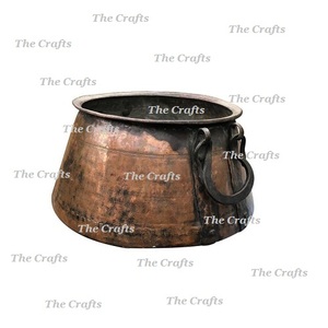 Classic Design <b>Coal</b> <b>Scuttle</b> Bucket In Copper <b>Coal</b> Storage Basket Bucket With Shovel For Fire Pits Accessories - Product Image 3