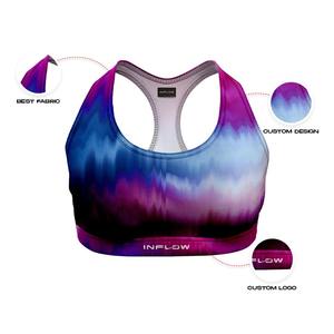 สปอร์ตบราเอวลอยเปิดไหล่ข้างเดียวสำหรับผู้หญิงบราเล่นกีฬาโยคะระบายอากาศได้ดี - Product Image 4