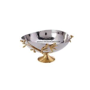 Cuencos decorativos antiguos encantadores de estilo de color brillante plateado moderno, cuenco mezclador de utensilios de cocina de forma redonda para la mejor venta - Product Image 3