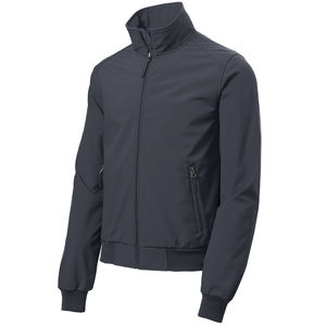 Chaqueta de moda de otoño para mujer, abrigo corto de estilo aviador con letras en blanco, chaqueta personalizada de béisbol con botones para mujer - Product Image 1