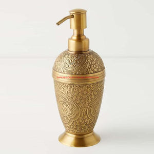 Luxury Embossed <b>Soap</b> <b>Dispenser</b> for Hotel Resort and Home Bathroom Used - Product Image 1