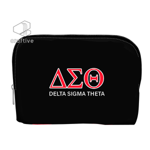 Delta Sigma Theta DST bolsa de maquillaje - Product Image 2