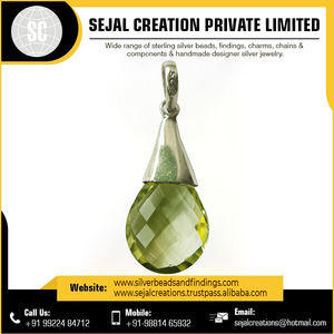 Gran oferta, colgantes de piedras preciosas de Plata de Ley 925, dijes de plata, envío rápido en Stock, Plata de Ley 925 - Product Image 6