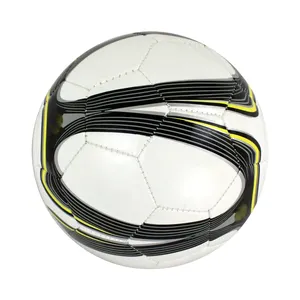 Yeni stil toptan futbol topu standart boyut özel makine dikişli futbol topu SportsTraining topları spor ekipmanı