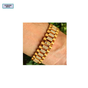 Leading Seller of Top Quality Princess Cut Natural Diamond Bracelets for Bulk Purchase - Product Image 1