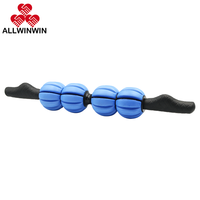 ALLWINWIN MSK61 Bâton de massage - 2 rouleaux de massage musculaire en forme d'arachide pour les jambes